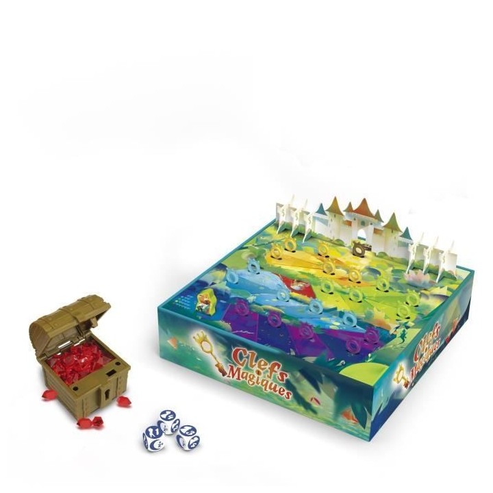 Jeu de société - Blackrock - Clefs Magiques - Réflexion et stratég