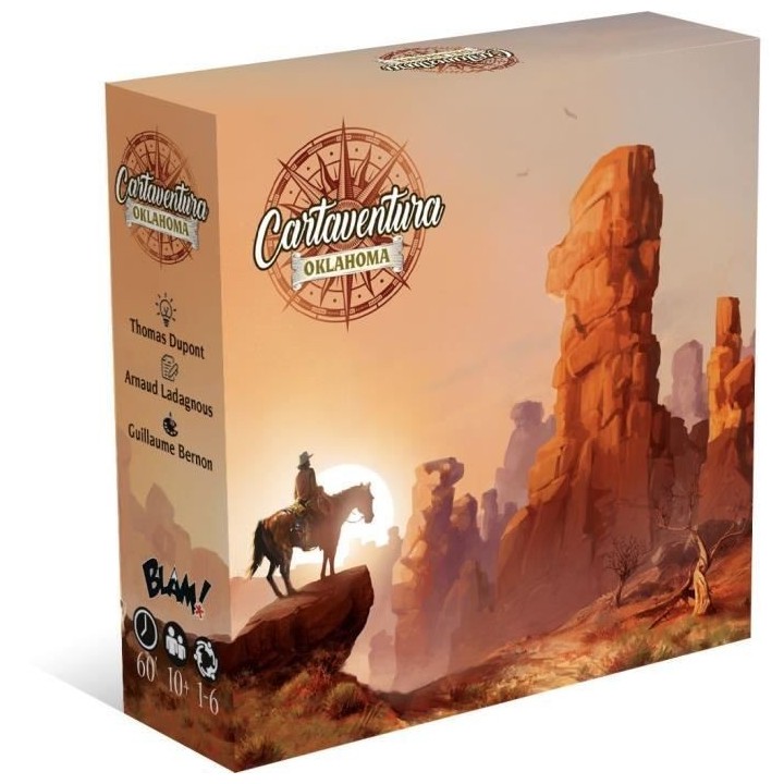 Jeux de société Cartaventura Oklahoma BKR BUNKER