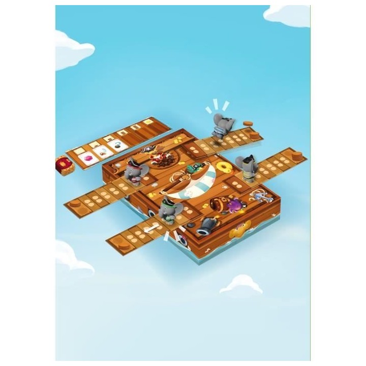 Jeu de société - BLACKROCK - LA PLANCHE DES PIRATES - Jeu d'ambiance