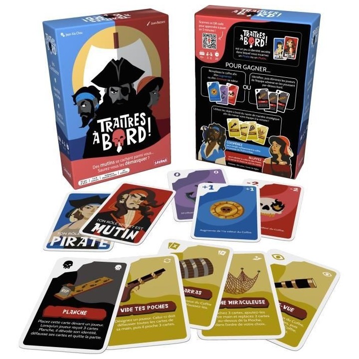 Traîtres a bord - Jeu de société - BLACKROCK