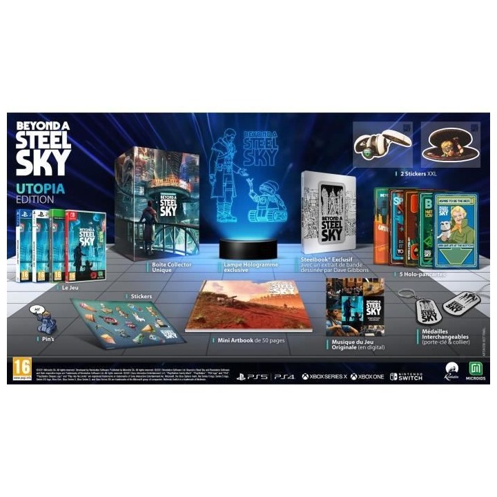 Beyond a Steel Sky - Utopia Edition Jeu Switch