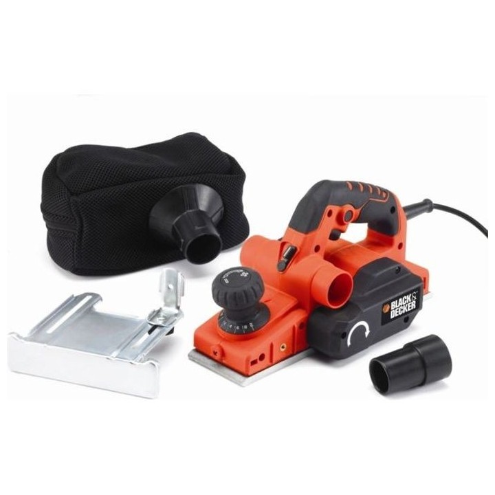 Rabot filaire 750W BLACK+DECKER - Vitesse 12 positions - KW750K-QS