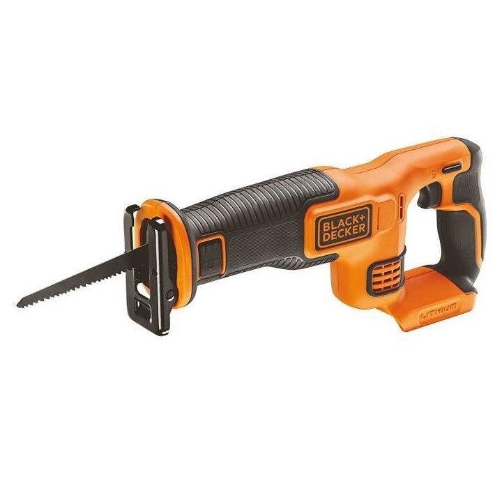 Scie sabre sans-fil BLACK+DECKER BDCR18N-XJ - Lame 15 cm - Découpe bo