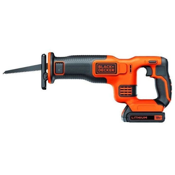 Scie Sabre sans fil BLACK+DECKER - 18V - Débattement 22mm - Livrée a