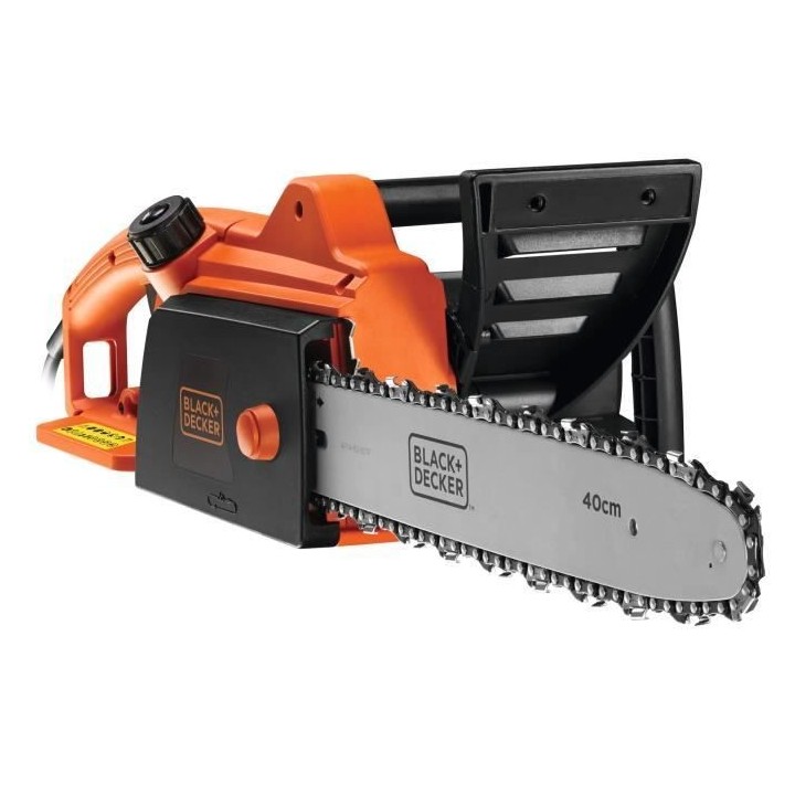 Tronçonneuse électrique BLACK+DECKER CS1840-QS - 40 cm 1800 W - Tend