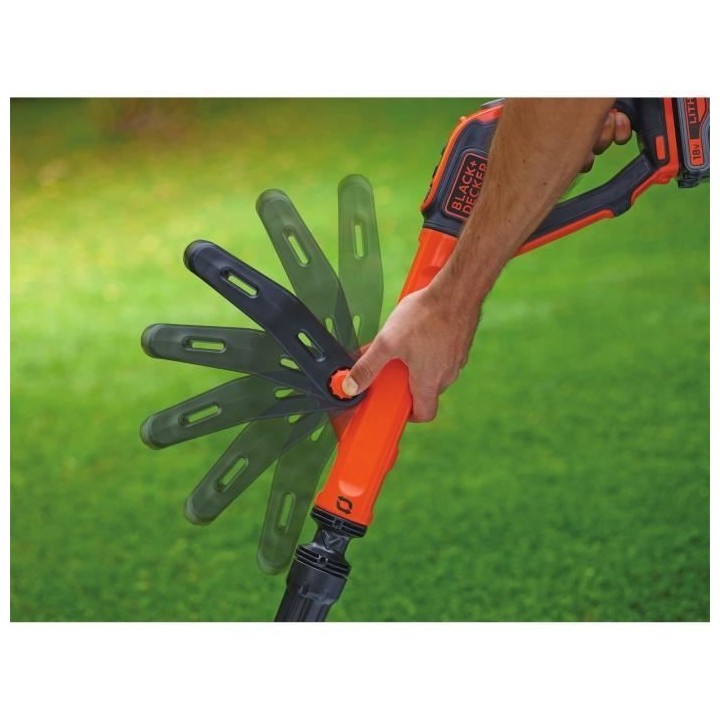 Coupe-Bordures Electrique Sans Fil 18V STC1820EPC-QW - BLACK+DECKER -