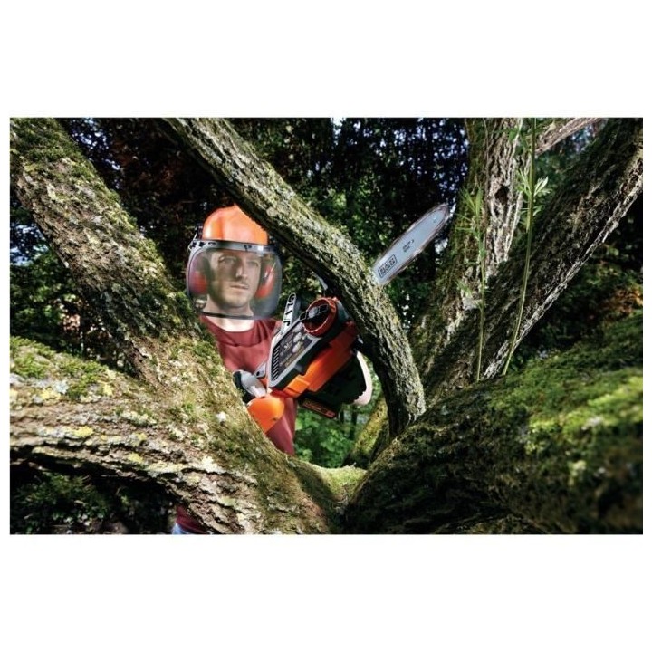 Tronçonneuse sans fil BLACK+DECKER GKC1825LB-XJ 18V 25 cm - Pignons m