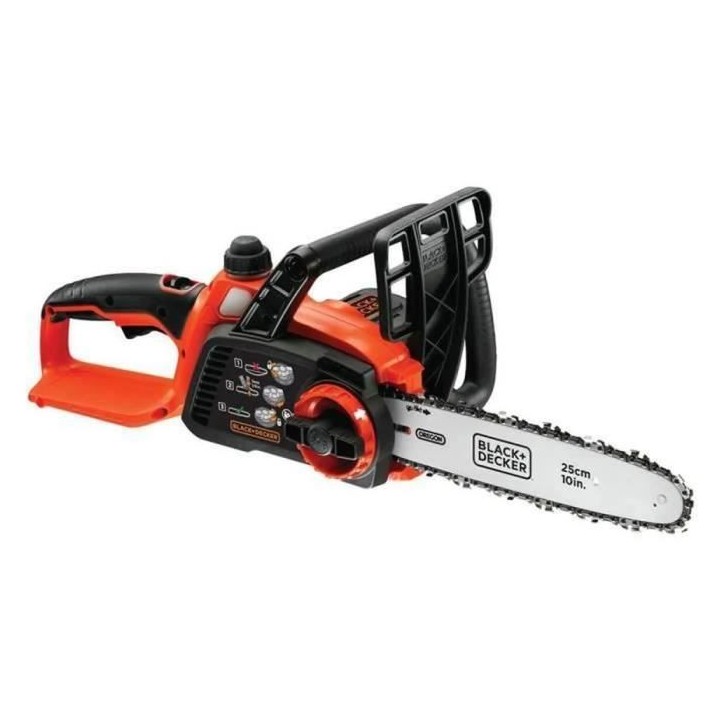 Tronçonneuse sans fil BLACK+DECKER GKC1825LB-XJ 18V 25 cm - Pignons m