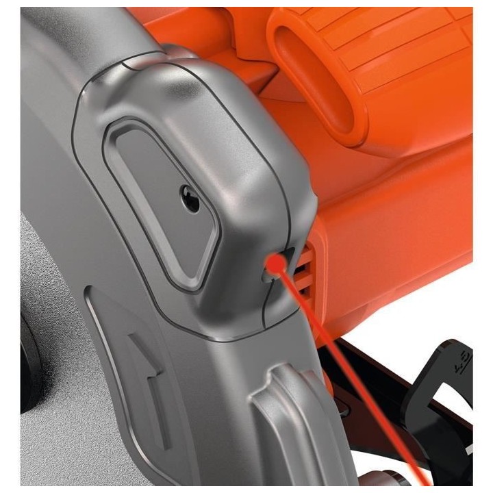 Scie Circulaire Filaire 1250W BLACK+DECKER (Livrée avec 1 lame + 1 gu