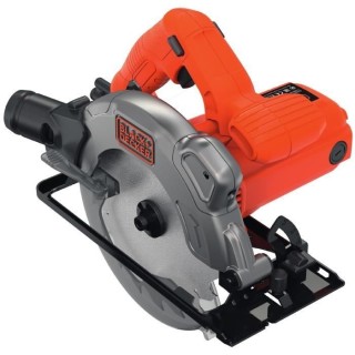 Scie Circulaire Filaire BLACK+DECKER CS1250LA-QS - Visée Laser et Gui