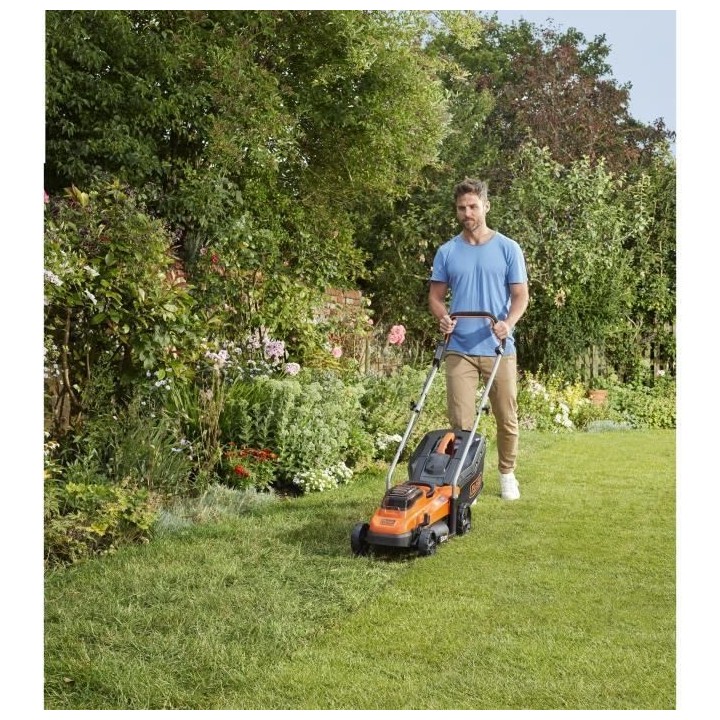 Tondeuse a Gazon Electrique Sans Fil 36V BCMW3336L1-QW - BLACK+DECKER