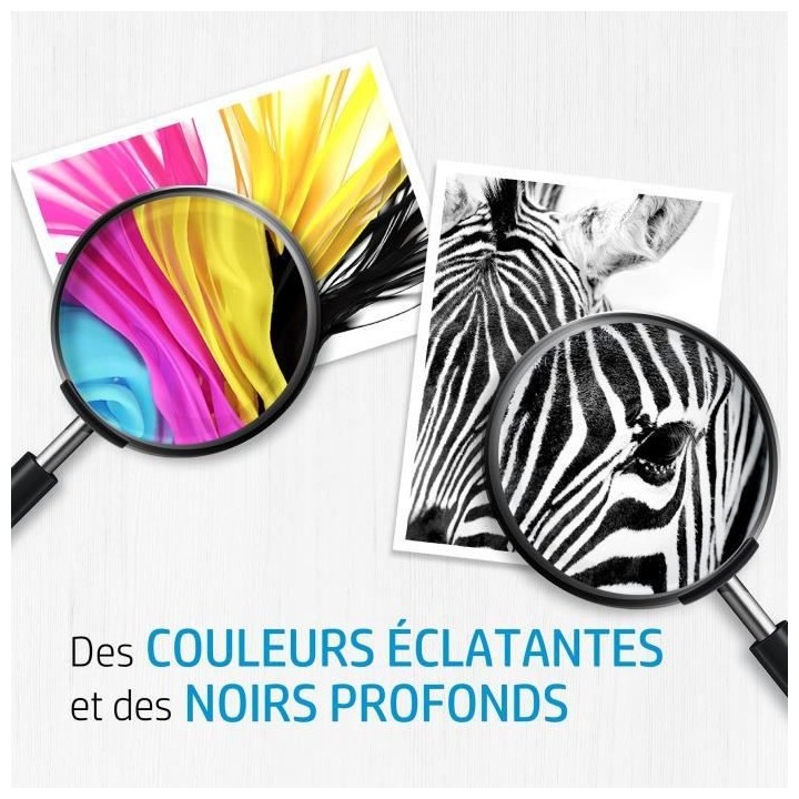 HP 302 Pack de 2 cartouches d'encre noire et trois couleurs authentiqu