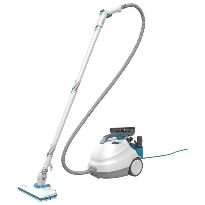 BLACK+DECKER - BHSMP2314-QS - Nettoyeur Vapeur traineau multifonction