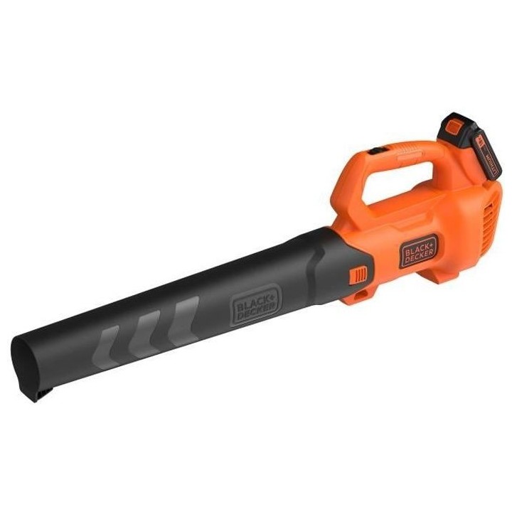 Souffleur axial sans fil BLACK+DECKER BCBL200L-QW - 18V - 2Ah - Débit