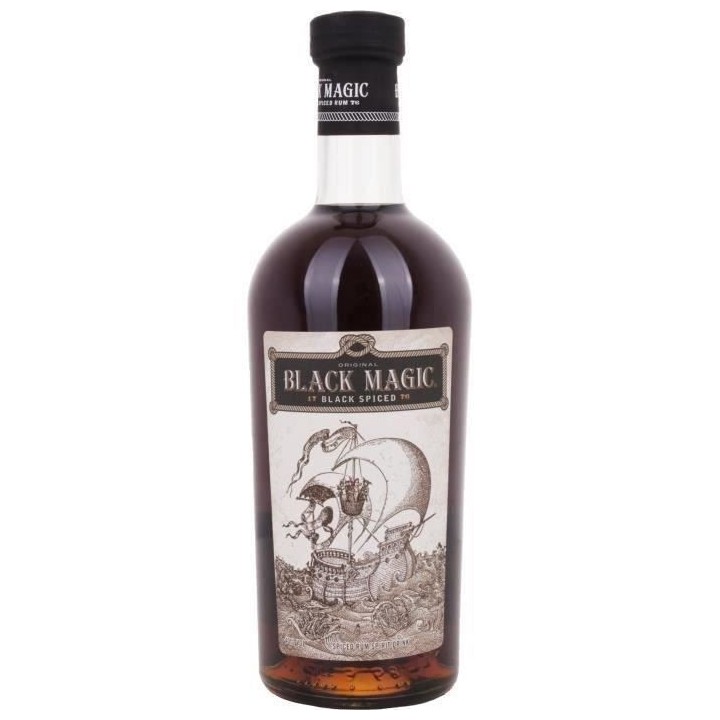 Rhum Black Magic - Rhum épicé - Puerto Rico - 40%vol - 70cl
