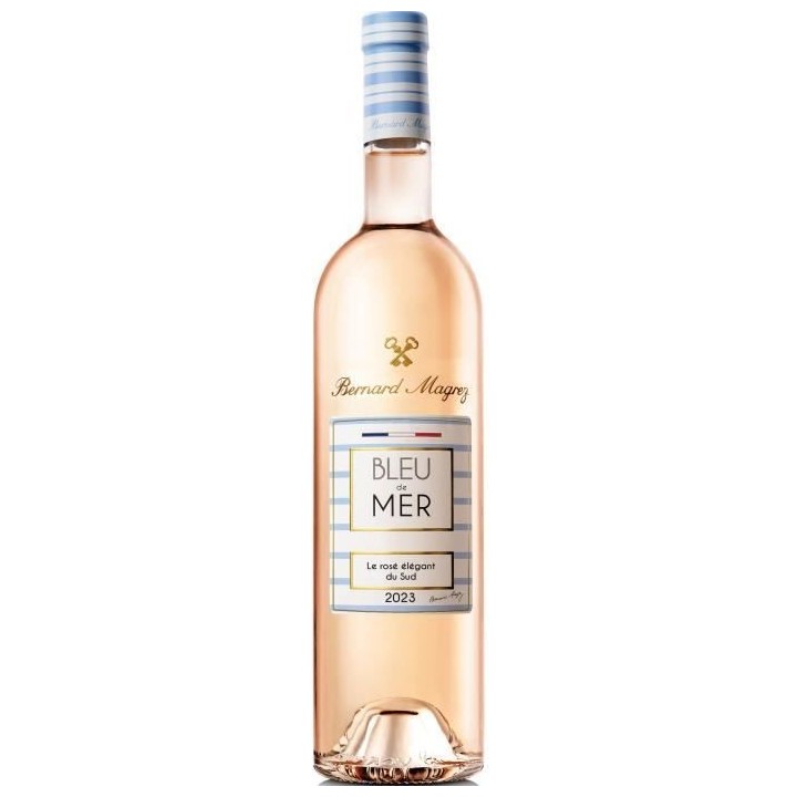 Bernard Magrez Bleu de Mer 2023 Vin de Pays d'Oc - Vin rosé du Langue