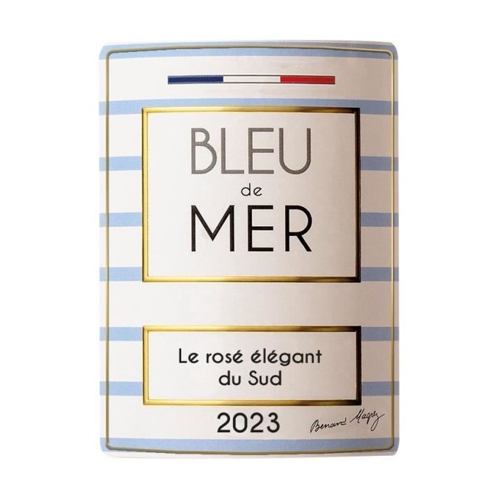 Bernard Magrez Bleu de Mer 2023 Vin de Pays d'Oc - Vin rosé du Langue
