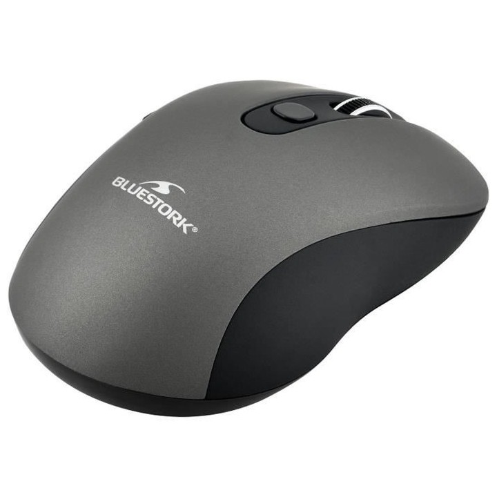 Souris Sans Fil - 2,4 GHz - 6 bouttons - Gris