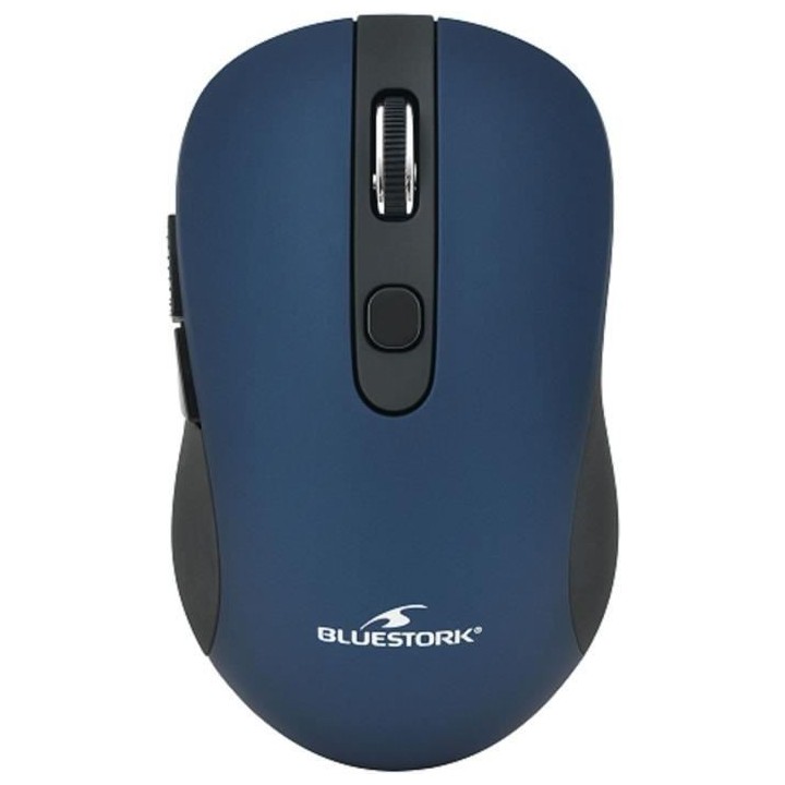 BLUESTORK -Souris Sans Fil - 2,4 GHz - 6 boutons - Bleu
