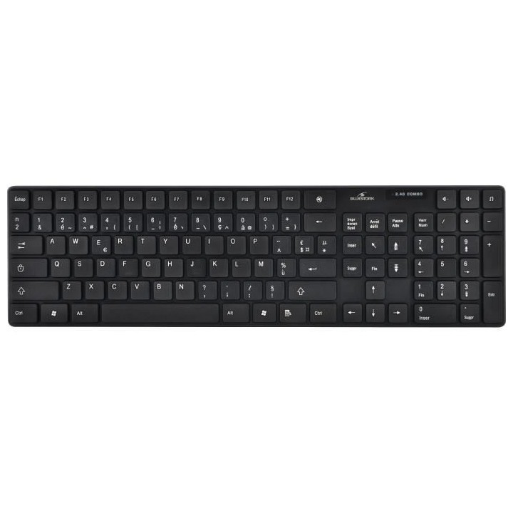 BLUESTORK Pack Souris Clavier sans fil - Compatible Windows - Nano Don