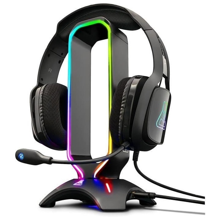 Support universel rétroéclairé pour casque de gaming THE G-LAB K-ST