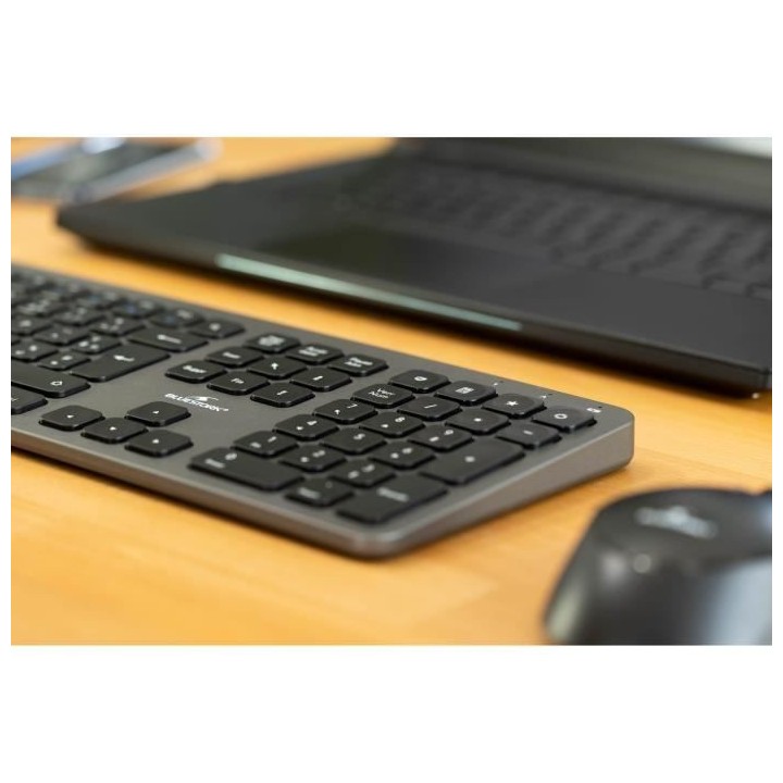 Ensemble clavier et souris - BLUESTORK - Pack Easy Slim - Sans fil - G