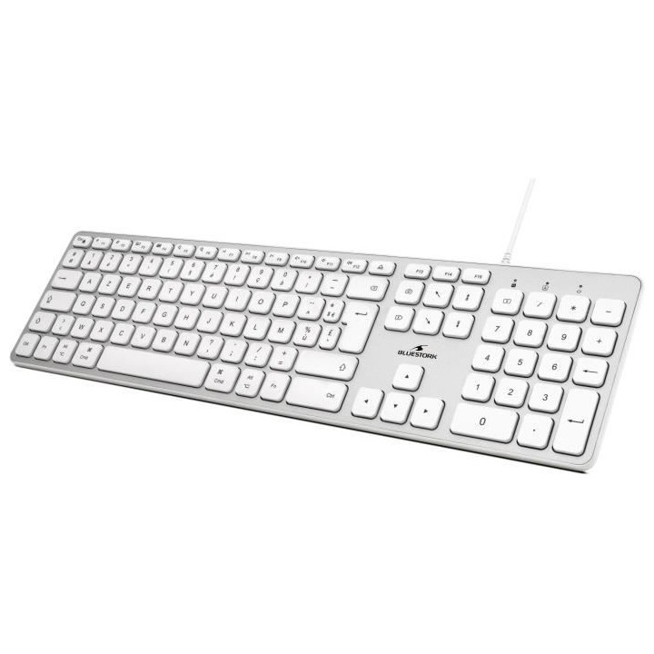 BLUESTORK Clavier pour Mac filaire - layout Français