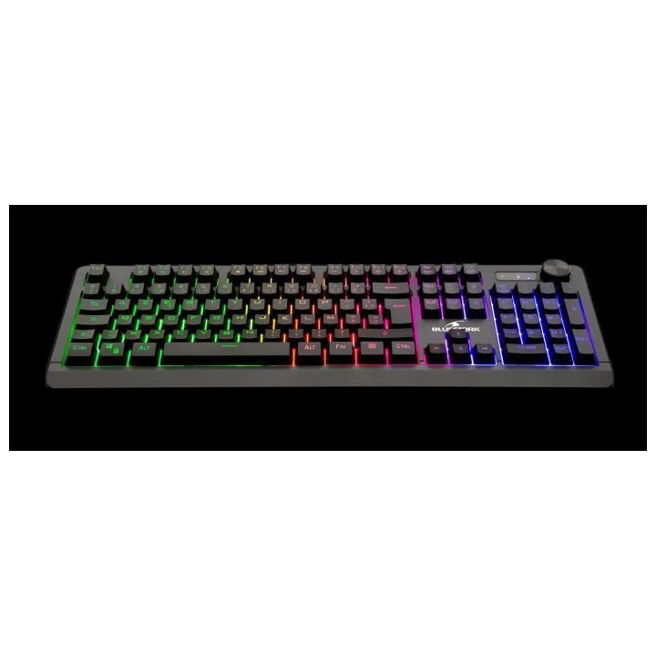 Pack LUMI Clavier Souris sans fil Rechargeable BLUESTORK RGB