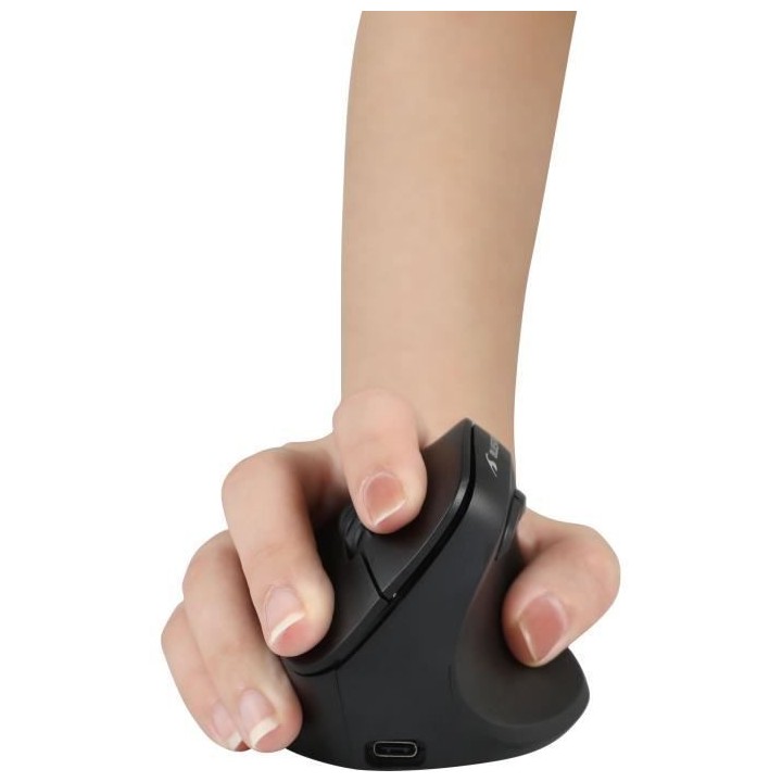 Souris Verticale Ergonomique - BLUESTORK - M-WL-ERGO-LUMI - Sans Fil +