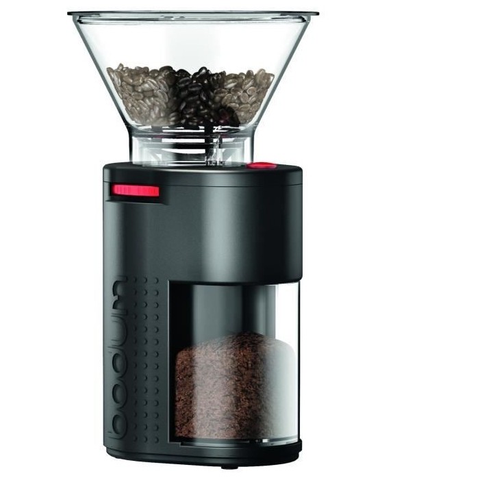 BODUM - BISTRO Broyeur a café électrique, meule inox, 160 W