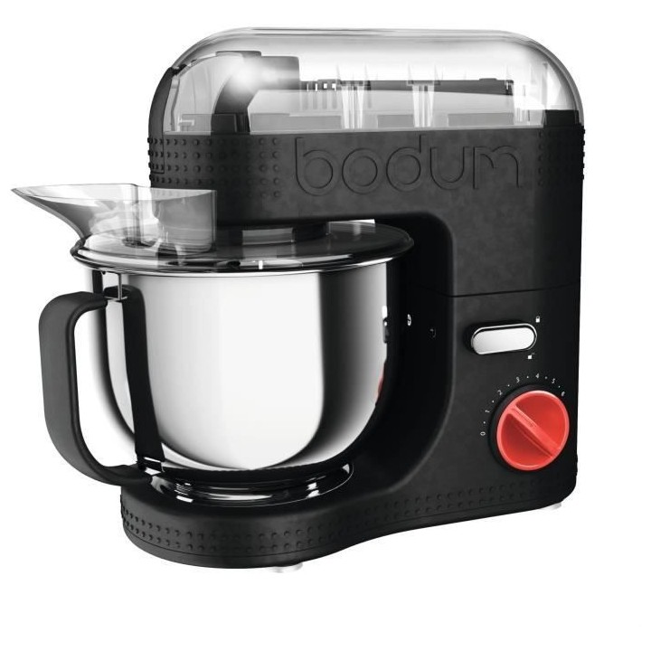 Robot de cuisine électrique - BODUM - 11381-01EURO-3 - Bol inox - 4,7