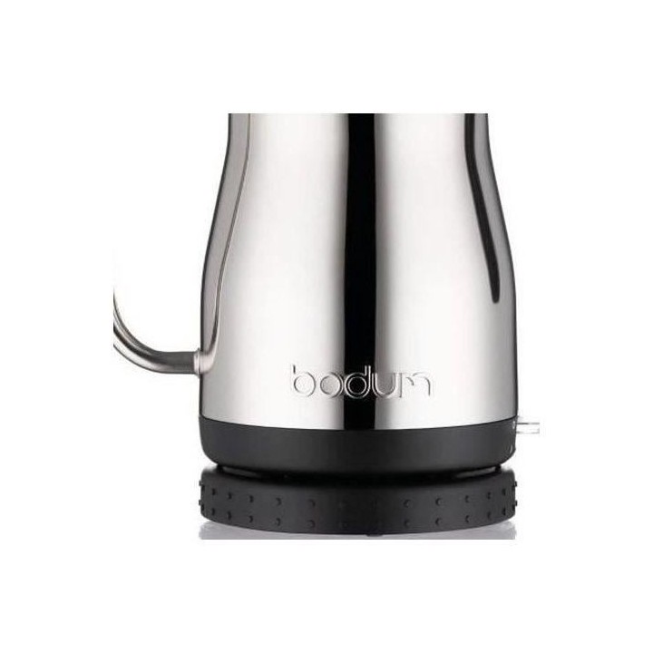 BODUM - BISTRO Bouilloire électrique a long bec, 1.200 W, 1.0 l, inox