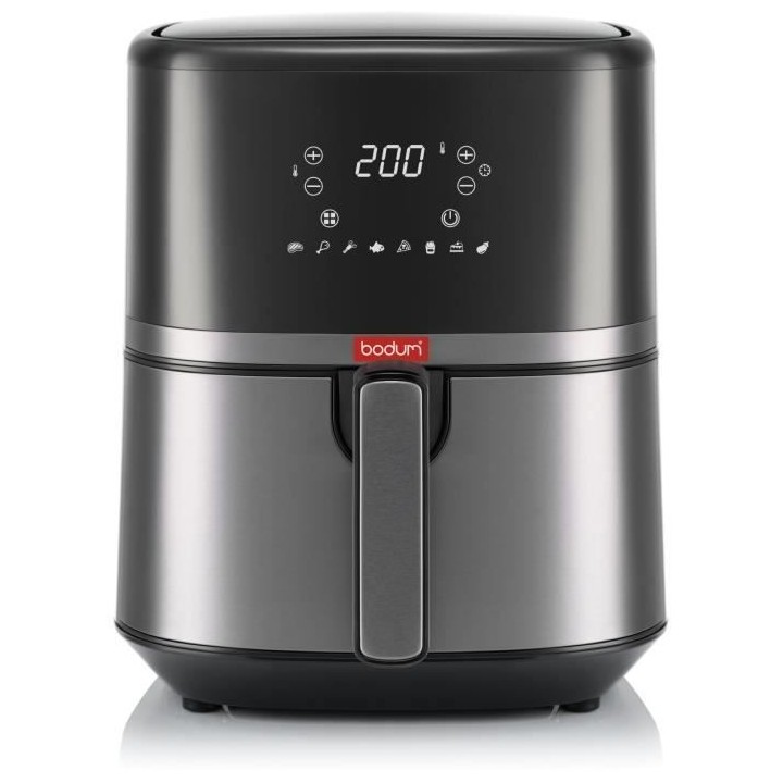 Friteuse sans huile - BODUM - 4,5L - 1500 W - Noir