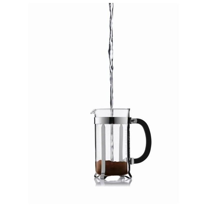 CHAMBORD - Cafetiere a piston BODUM , 12 tasses, 1.5 l, acier inox