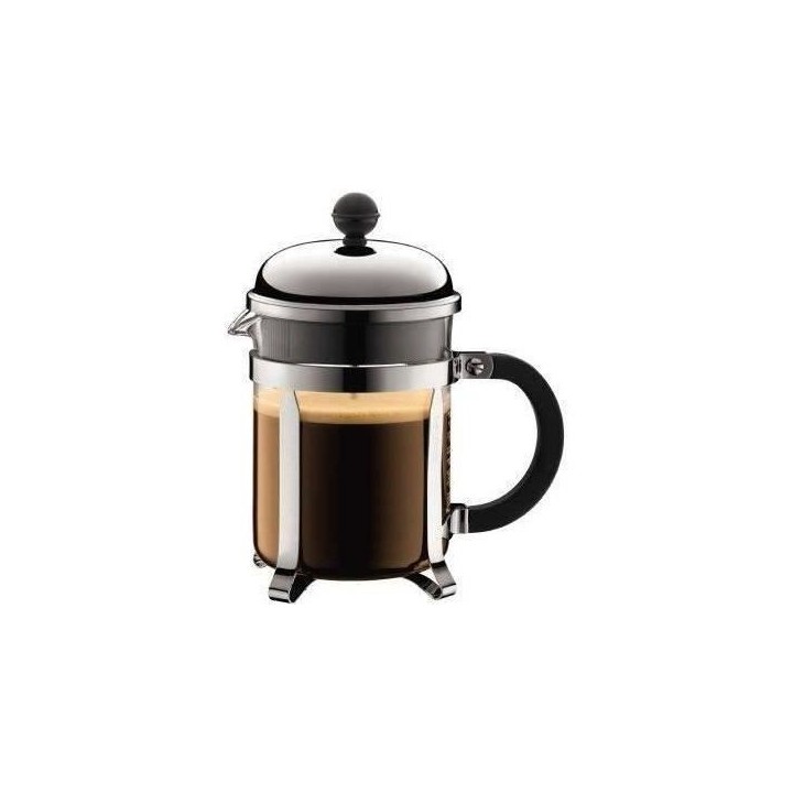 CHAMBORD - Cafetiere a piston BODUM , 4 tasses, 0.5 l, acier inox