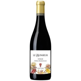 Cave de Tain Le Bonheur Collines Rhodaniennes Syrah - Vin rouge de la
