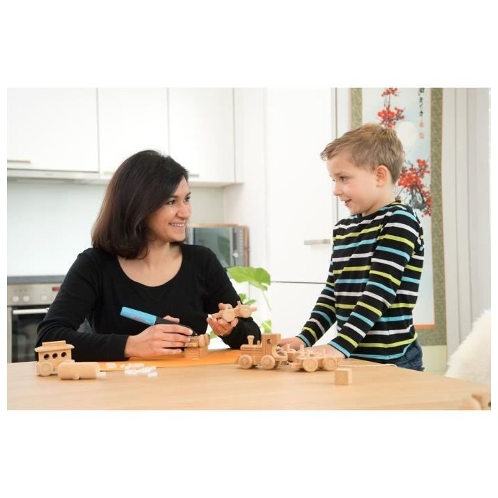 Pistolet a colle sans fil Bosch - Gluey - Edition Lagoon Blue