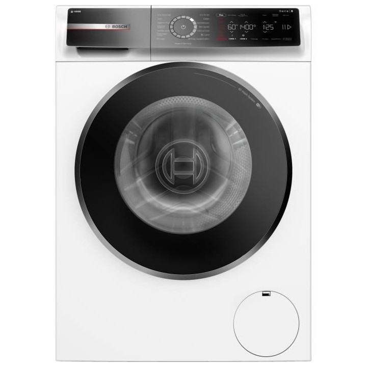 Lave-linge hublot BOSCH SER8 WGB254A0FR - 10 kg - 1400 trs/min - Induc
