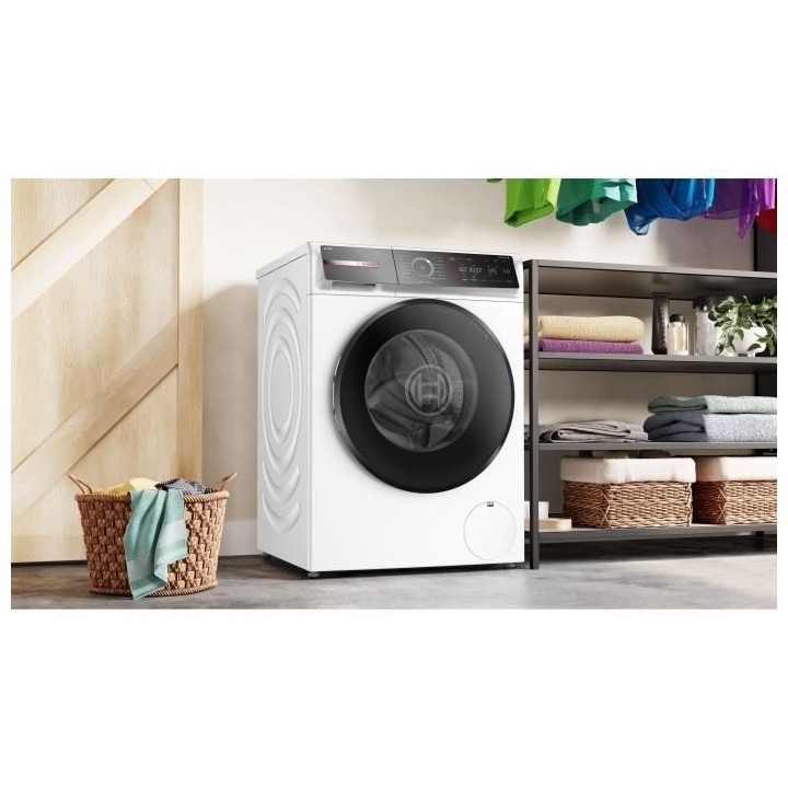 Lave-linge hublot - BOSCH SER8 - WGB256A0FR - 10,0 kg - 1.600 Tr/min -