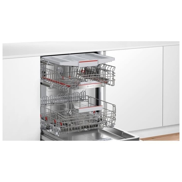 Lave-vaisselle tout intégrable BOSCH SMV6ECX00E SER6 - 14 couverts -