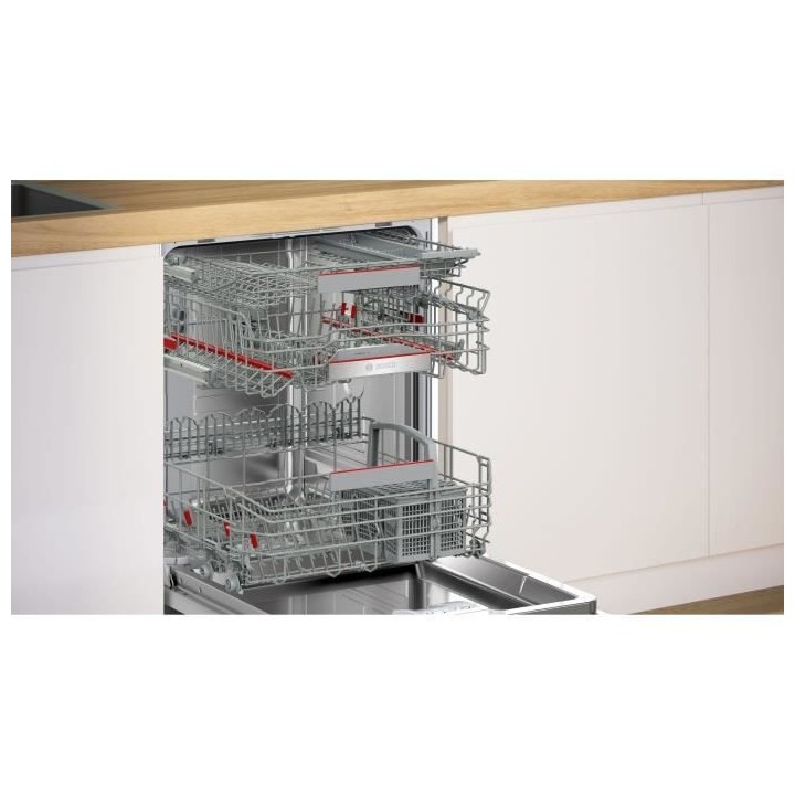 Lave-vaisselle tout intégrable BOSCH SMV6EDX00E SER6 - 13 couverts -