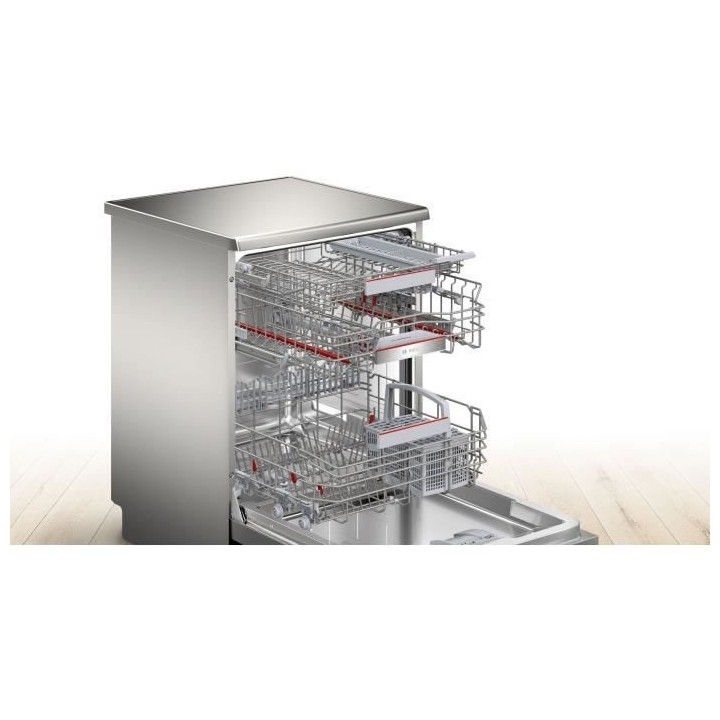 Lave-vaisselle pose libre BOSCH SER6 SMS6EDI00E - 13 couverts - Induct