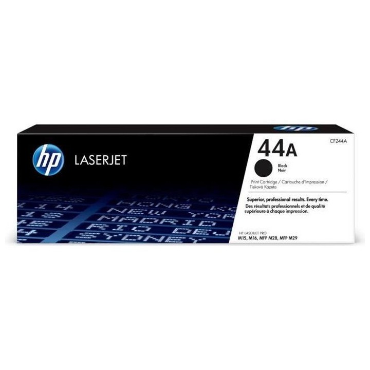 HP 44A Cartouche de toner noir LaserJet authentique (CF244A) pour HP L