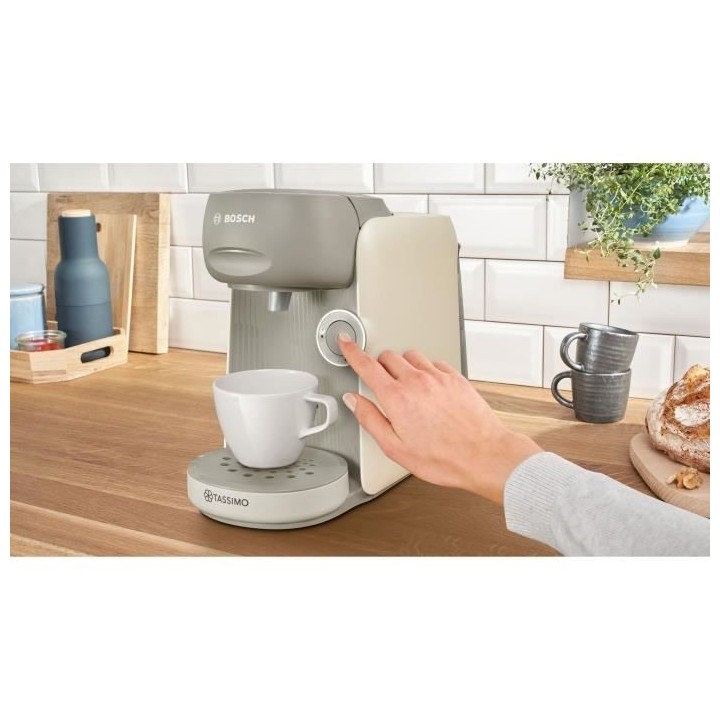 Cafetiere a dosette - BOSCH - Tassimo FINESSE TAS16B7 - Creme