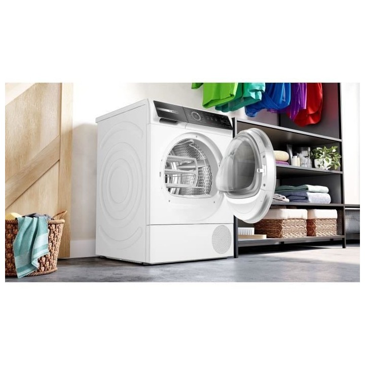 Seche-linge pompe a chaleur BOSCH SER8 WQB246C0FR - 9 kg - Induction -