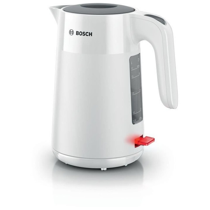 Bouilloire - BOSCH - TWK2M161 MyMoment - Blanche Mate - indicateur de