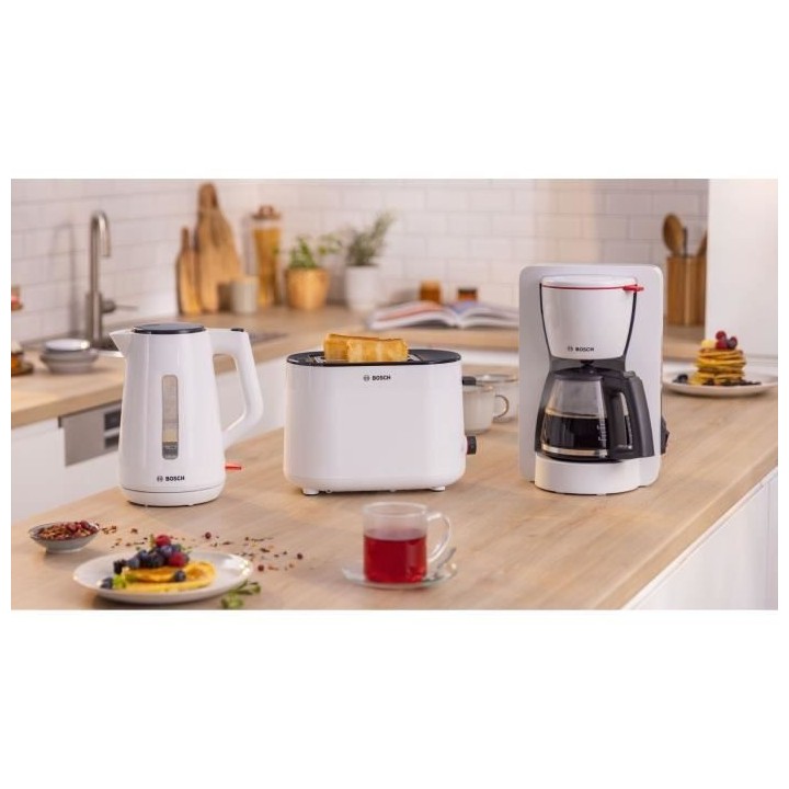 Bouilloire - BOSCH - TWK1M121 MyMoment - Blanche - capacité 1,7L - ba