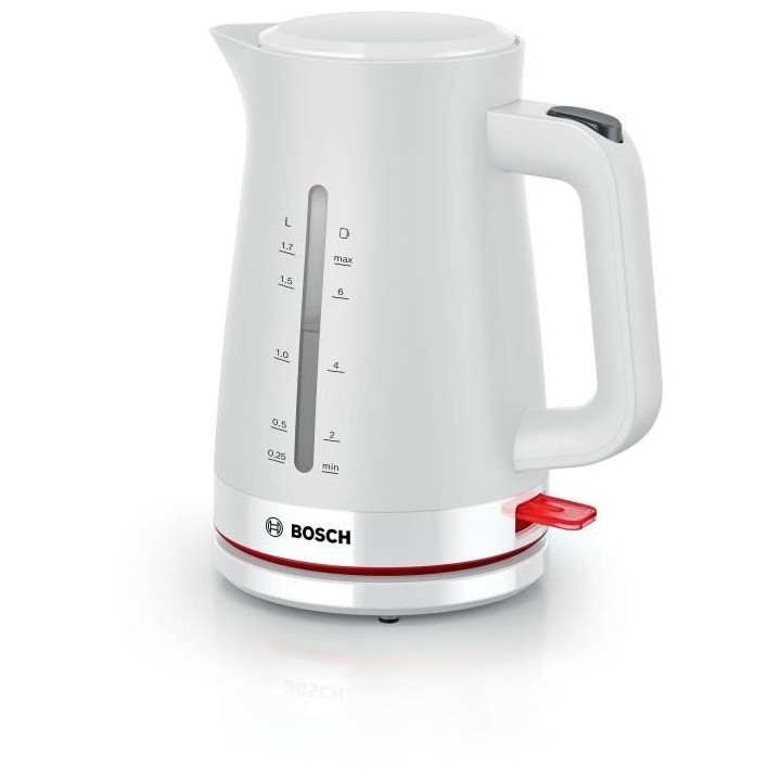 Bouilloire - BOSCH - TWK3M121 MyMoment - Blanche Mate - interrupteur