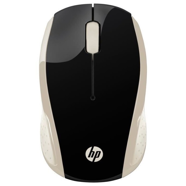 Souris sans fil HP 200 - Noir et doré