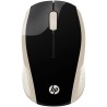 Souris sans fil HP 200 - Noir et doré